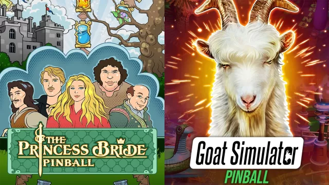 Pinball FX gets The Princess Bride and Goat Simulator DLCs