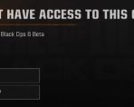 You Do Not Have Access to This Content black ops 6