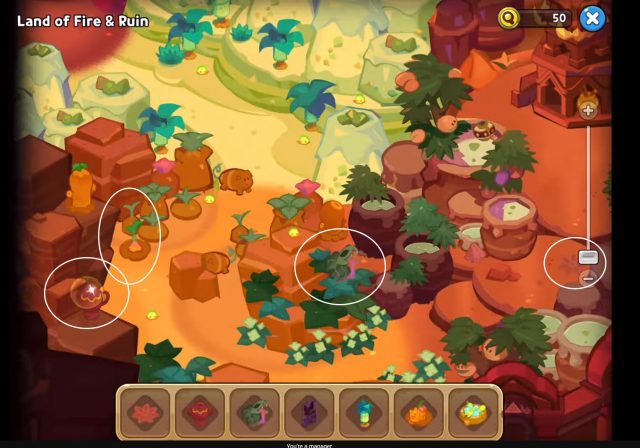 Cookie Run Kingdom Olive Cookie's Expedition - Land of Fire & Ruin