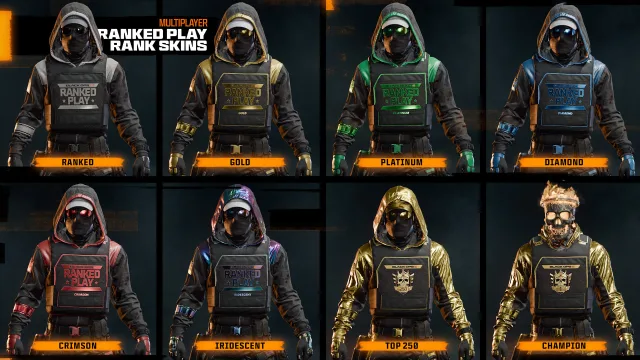 BO6 ranked play rewards