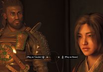 Play as Yasuke or play as Naoe screenshot from AC Shadows