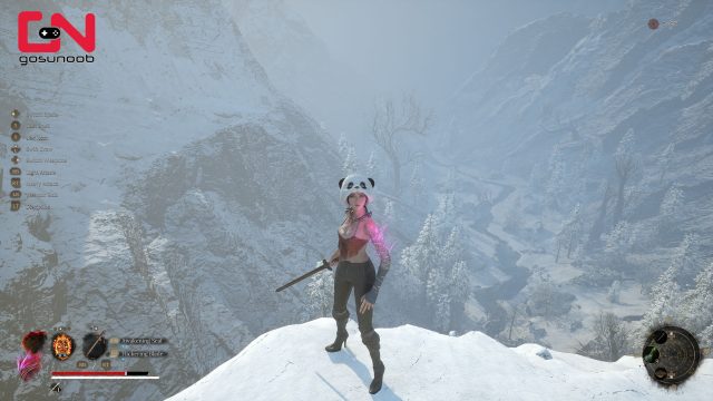 wuchang fallen feathers review screenshot of snowy cloudspire