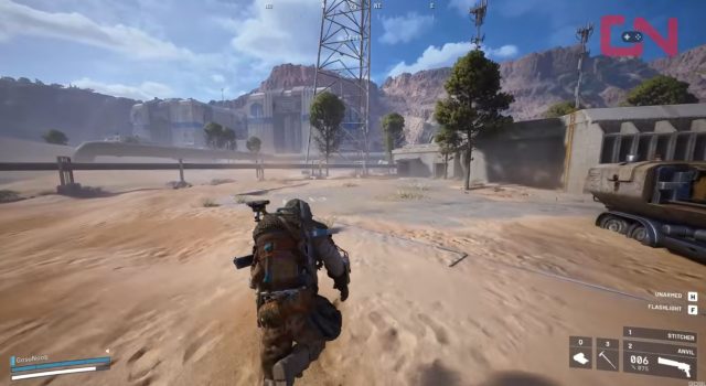 arc aiders head to the antenna near the Fuel Control