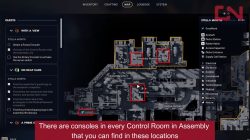 arc raiders Control Rooms near the Assembly Line locations