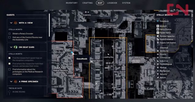 ar raiders Find information about the prototypes on the Medical Research computer map