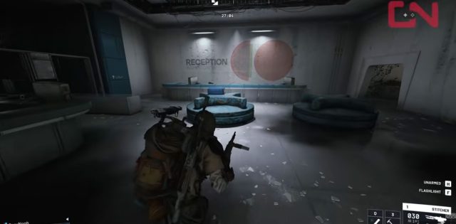 arc raiders Find the Researcher's guest logs on the reception computers