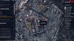 Transmit your location from the roof of the Container Storage building map