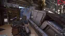 arc raiders find a container covered in tarp