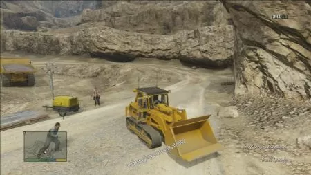 gtav vehicle HVY Dozer middle size