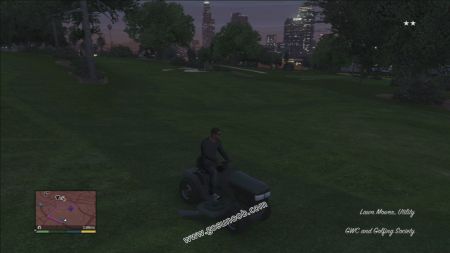 gtav vehicle Lawn Mower middle size