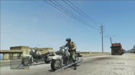 gtav vehicle Police Bike middle size