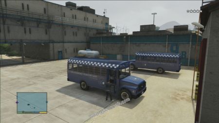 gtav vehicle Police Prison Bus middle size