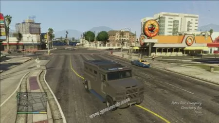 gtav vehicle Police Riot middle size
