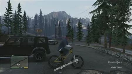 gtav vehicle Scorcher middle size